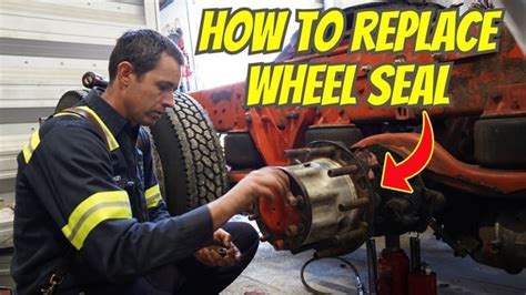 How to Change Semi Truck Wheel Seals Step by Step